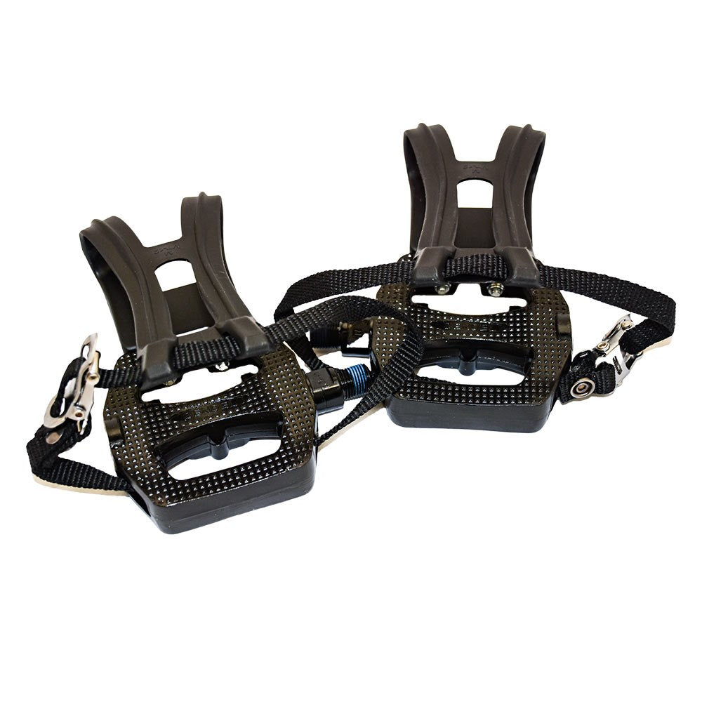 Pedal Set with Toe Cage 9 16 The Gym And Treadmill Surgeon