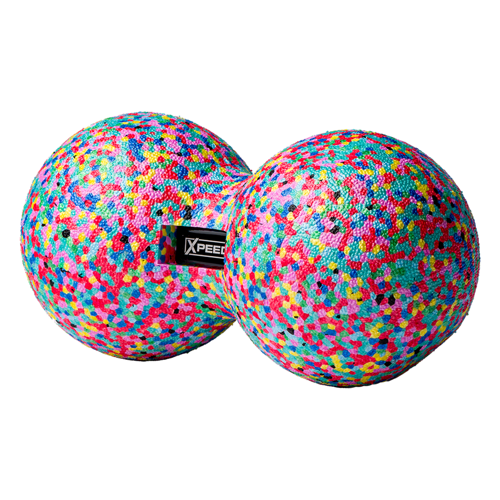 Xpeed 12cm Medium Density Duo Massage Ball The Gym And Treadmill Surgeon