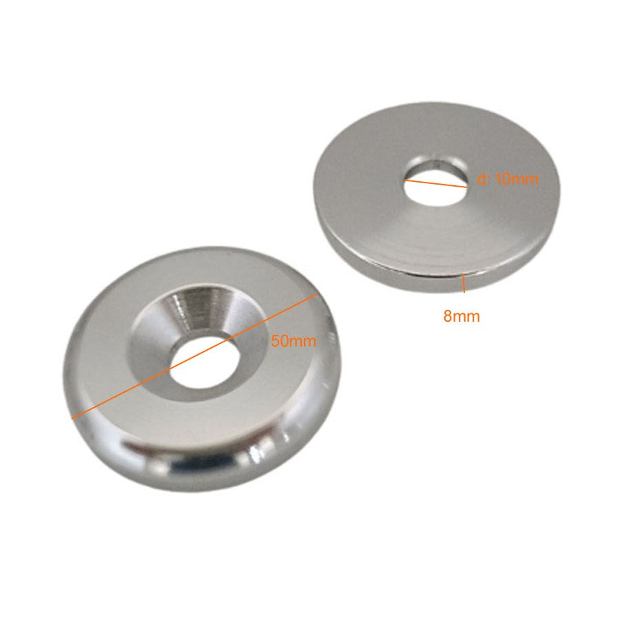 Aluminium End Caps 50mm The Gym And Treadmill Surgeon