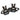 Pedal Set with Toe Cage - 9/16" - Without SPD