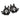 Pedal Set with Toe Cage & Cleats - 9/16"